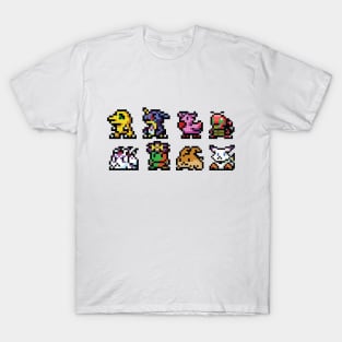 Digimon Adventure pixel T-Shirt